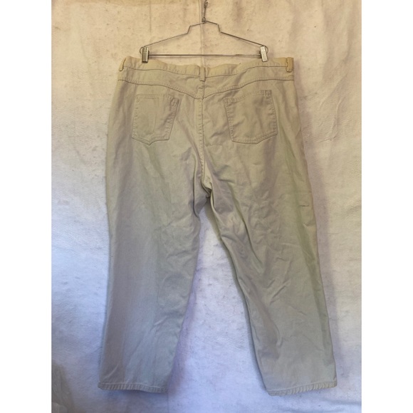 Faded Glory Light Beige Plus Size Denim Jeans - Picture 2 of 13